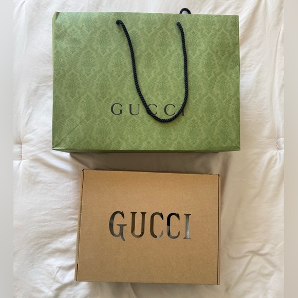 Gucci | Mens Off the grid High Tops Black and Red Tennis 1977 Sneakers - Picture 10 of 10